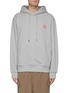 Main View - Click To Enlarge - WOOYOUNGMI - Embroidered logo patch cotton hoodie