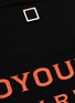  - WOOYOUNGMI - Embroidered logo patch cotton T-shirt