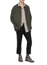 Figure View - Click To Enlarge - WOOYOUNGMI - Turn up hem wool pants