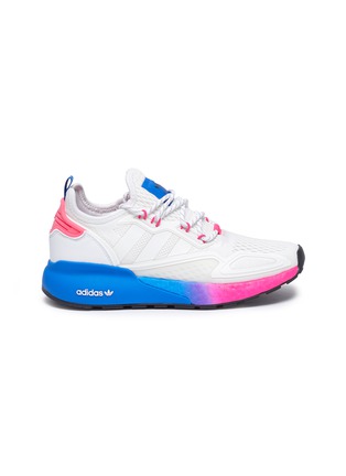 Main View - Click To Enlarge - ADIDAS - 'ZX 2K Boost' mesh lace-up sneakers