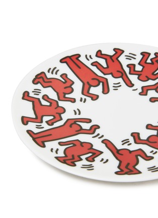 Detail View - Click To Enlarge - LIGNE BLANCHE - KEITH HARING 'LIMOGE' PORCELAIN PLATE