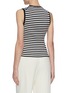 Back View - Click To Enlarge - THEORY - Striped ribbed knit tank top