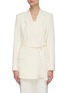 Main View - Click To Enlarge - THEORY - Belted buttonless blazer