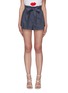 Main View - Click To Enlarge - ALICE & OLIVIA - Laurine belted paperbag waist shorts