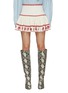 Main View - Click To Enlarge - ISABEL MARANT ÉTOILE - 'Russel' embroidered mini skirt