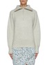 Main View - Click To Enlarge - ISABEL MARANT ÉTOILE - 'Fancy' half zip boiled knit sweater