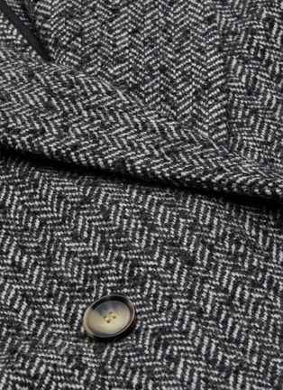  - ISABEL MARANT ÉTOILE - 'Ojima' herringbone wool double breasted coat