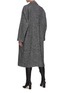Back View - Click To Enlarge - ISABEL MARANT ÉTOILE - 'Ojima' herringbone wool double breasted coat
