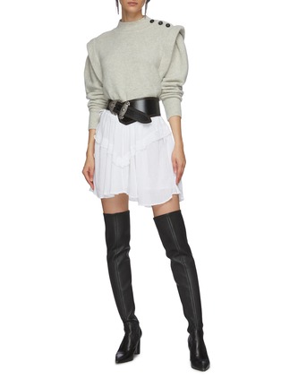 Figure View - Click To Enlarge - ISABEL MARANT ÉTOILE - 'Meery' shoulder button sweater