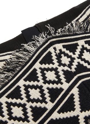 Detail View - Click To Enlarge - ISABEL MARANT ÉTOILE - 'Jiloa' ethic jacquard drape panel mini skirt