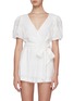 Main View - Click To Enlarge - ALICE & OLIVIA - Paulina puff sleeve romper
