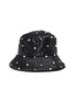Main View - Click To Enlarge - JENNIFER BEHR - 'Mallorie' Swarovski pearl embellished satin bucket hat