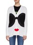 Main View - Click To Enlarge - ALICE & OLIVIA - Bradford graphic knit cardigan