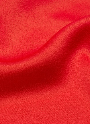 Detail View - Click To Enlarge - ALICE & OLIVIA - 'Harmony' drape front slip dress