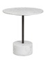 Main View - Click To Enlarge - CASSINA - Low marble coffee table – White
