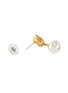 Detail View - Click To Enlarge - JENNIFER BEHR - 'Tunis' crystal stud pearl drop earrings