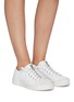Figure View - Click To Enlarge - ASH - Gup low top zip up sneakers