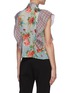 Back View - Click To Enlarge - ALICE & OLIVIA - 'Percy' ruffled floral print neck-tie blouse