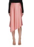 Main View - Click To Enlarge - ALICE & OLIVIA - 'Classic Jayla' asymmetric drape slit midi skirt