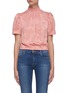 Main View - Click To Enlarge - ALICE & OLIVIA - 'Irene' smock mock neck puff sleeve blouse