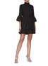Figure View - Click To Enlarge - ALICE & OLIVIA - 'Aislyn' ruffled tier dress