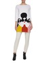 Figure View - Click To Enlarge - ALICE & OLIVIA - 'Stace Face' tunic sweater