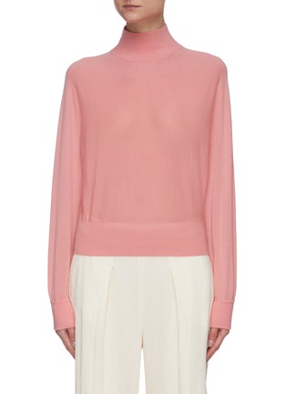 Main View - Click To Enlarge - ALICE & OLIVIA - 'Classic Dia' turtleneck knit sweater