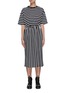 Main View - Click To Enlarge - NINETY PERCENT - Organic Cotton Stripe T Shirt Dress