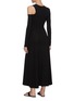 Back View - Click To Enlarge - NINETY PERCENT - Shoulder Cut Out Midi Dress