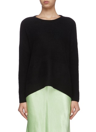 Main View - Click To Enlarge - ALICE & OLIVIA - 'Roma' relaxed fit bouclé sweater