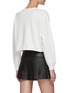 Back View - Click To Enlarge - ALICE & OLIVIA - 'Bernetta' stace face drawstring top