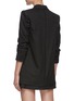 Back View - Click To Enlarge - ALICE & OLIVIA - Ronnie' pinstripe scrunched sleeve blazer