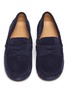 Figure View - Click To Enlarge - TOD’S - Mocassino Nuovo City' suede toddler loafers