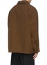 Back View - Click To Enlarge - JIL SANDER - Wool gabardine shirt jacket