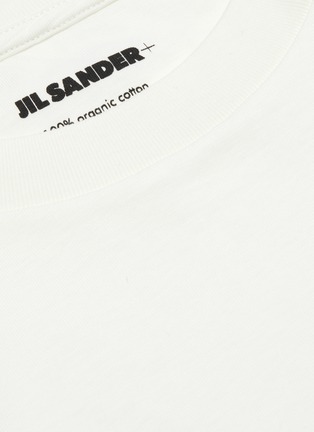  - JIL SANDER - Logo print cotton T-shirt set