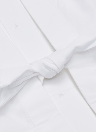 - EQUIPMENT - Charlize bow back cotton shirt