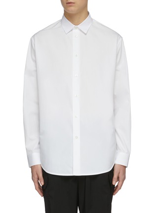 Main View - Click To Enlarge - JIL SANDER - Straight cut cotton shirt