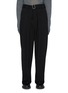 Main View - Click To Enlarge - JIL SANDER - Buckle belted relaxed crotch wool pants
