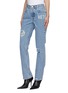 Front View - Click To Enlarge - VETEMENTS - Distressed jeans