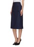 Front View - Click To Enlarge - VETEMENTS - Tailored Transformer Wool Skirt