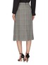 Back View - Click To Enlarge - VETEMENTS - Checked midi skirt