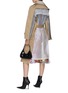Figure View - Click To Enlarge - VETEMENTS - Transparent back belted trench coat