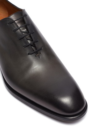 Detail View - Click To Enlarge - ANTONIO MAURIZI - Old west whole cut leather oxford shoes
