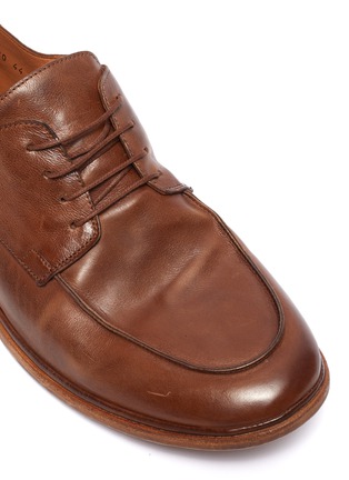 Detail View - Click To Enlarge - ANTONIO MAURIZI - Todi leather derby shoes