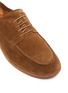 Detail View - Click To Enlarge - ANTONIO MAURIZI - Suede soft derby shoes