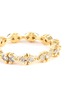 Detail View - Click To Enlarge - WWAKE - Pathway' gradient diamonds 14k gold eternity ring