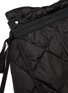 Detail View - Click To Enlarge - MONCLER - Padded patch pocket wrap mini skirt