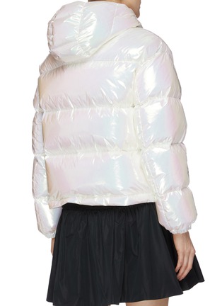 Back View - Click To Enlarge - MONCLER - 'Daos' button hood puff jacket
