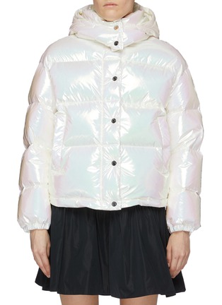 Main View - Click To Enlarge - MONCLER - 'Daos' button hood puff jacket
