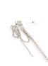 Detail View - Click To Enlarge - JOOMI LIM - Crystal Star Asymmetrical Fringe Earrings